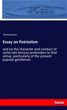 Anonymous - Essay on Patriotism