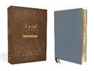 Zondervan, Zondervan - NASB, Thinline Bible, Large Print, Genuine Leather, Buffalo, Blue, Red Letter, 1995 Text, Comfort Print