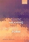 Patrick Duffley, Patrick (Full Professor of English Lingui Duffley, Patrick (Full Professor of English Linguistics Duffley, Duffley Patrick - Linguistic Meaning Meets Linguistic Form