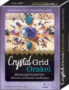 Dennis Möck-Ludwig, Anne-Mareik Schultz, Anne-Mareike Schultz - Crystal Grid Orakel, 40 Karten mit Anleitung