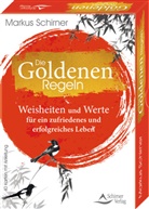 Markus Schirner - Die Goldenen Regeln- Weisheiten und Werte für ein zufriedenes und erfolgreiches Leben, 40 Karten mit Anleitung