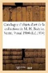Collectif, Charles Mannheim, Georges Petit - Catalogue d objets d art et d