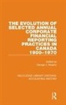 George J. Murphy, George J Murphy, George J. Murphy, Murphy George J. - Evolution of Selected Annual Corporate Financial Reporting Practices