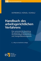 Reinhard Künzl, Reinhard (Dr. Künzl, Reinhard (Dr.) Künzl, Alexander Ostrowicz, Alexander (Dr. Ostrowicz, Alexander (Dr.) Ostrowicz... - Handbuch des arbeitsgerichtlichen Verfahrens