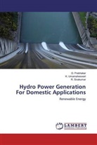 G. Prabhakar, R. Sivakumar, K. Umamaheswari - Hydro Power Generation For Domestic Applications