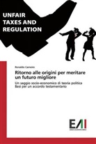 Ronaldo Carneiro - Ritorno alle origini per meritare un futuro migliore