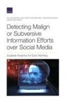 William Marcellino, Krystyna Marcinek, Miriam Matthews, Stephanie Pezard - Detecting Malign or Subversive Information Efforts Over Social Media