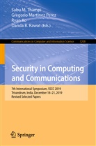 Ryan Ko, Ryan Ko et al, Gregori Martinez Perez, Gregorio Martinez Perez, Danda B. Rawat, Sabu M. Thampi - Security in Computing and Communications