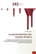 Danielle Sagang - La paratraduction des romans thrillers
