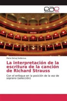 Maria Detvaj Sedlarova - La interpretación de la escritura de la canción de Richard Strauss
