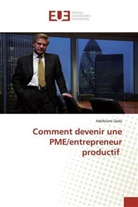 Adefolami Dada - Comment devenir une PME/entrepreneur productif