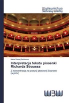 Maria Detvaj Sedlarova - Interpretacja tekstu piosenki Richarda Straussa
