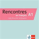 Rencontres en français A1, 3 Audio-CDs (Audio book)