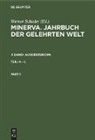 Werne Schuder, Werner Schuder - A - L