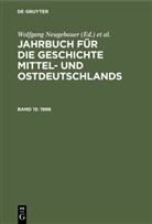 Klau Neitmann, Klaus Neitmann, Wolfgang Neugebauer, Uwe Schaper - Jahrbuch für die Geschichte Mittel- und Ostdeutschlands - Band 15: 1966