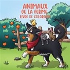 Young Dreamers Press - Animaux de la ferme livre de coloriage