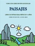 Isabella Martinez - Libro de pintar para niños de 7+ años (Paisajes)