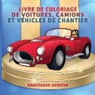 Tbd, Young Dreamers Press - Livre de coloriage de voitures, camions et véhicules de chantier
