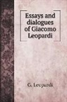 G. Leopardi - Essays and dialogues of Giacomo Leopardi