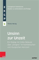 Ferenc Herzig, Alexander Deeg, Eric Garhammer, Erich Garhammer, Benedikt Kranemann, Benedikt Kranemann u a... - Unsinn zur Unzeit