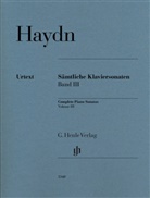 Joseph Haydn, Geor Feder, Georg Feder, Pianists, Pianists* - Joseph Haydn - Sämtliche Klaviersonaten Band III