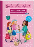 Anna-Lena Kühler, Julia Reindl, Anna-Lena Kühler - Sticker-Anziehbuch - Beste Freundinnen: Gemeinsam durchs Wochenende