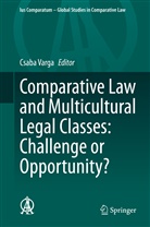 Csab Varga, Csaba Varga - Comparative Law and Multicultural Legal Classes: Challenge or Opportunity?