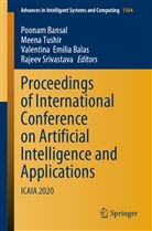 Valentina  Emilia Balas, Valentina Emilia Balas, Poonam Bansal, Valentina Emilia Balas et al, Rajeev Srivastava, Meen Tushir... - Proceedings of International Conference on Artificial Intelligence and Applications