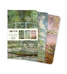 Flame Tree Studio - Claude Monet Set of 3 Mini Notebooks