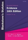 Katharine Grevling, Katharine (Associate Professor of Law Grevling, Katharine Grevling, Katharine (Associate Professor of Law Grevling, Grevling Katharine - Blackstone''s Statutes on Evidence
