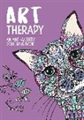 Chellie Carroll, Laura-Kate Chapman, Hannah Davies, LOM ART, Sam Loman, Richard Merritt... - Art Therapy: An Anti-Anxiety Colouring Book