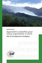 Houda Akmoun - Apprendre à planifier pour mieux argumenter à l'écrit