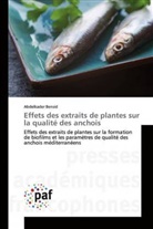 Abdelkader Bensid - Effets des extraits de plantes sur la qualité des anchois