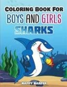 Harper Hall, Happy Harper, Harper Hall - Shark Coloring Book