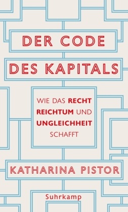 Katharina Pistor - Der Code des Kapitals - Wie das Recht Reichtum und Ungleichheit schafft