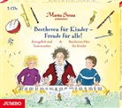 Ludwig van Beethoven, Marko Simsa - Beethoven für Kinder - Freude für alle! Königsfloh und Tastenzauber und Beethoven-Hits für Kinder, 2 Audio-CD (Hörbuch)