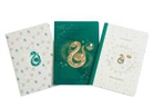 Insight Editions - Harry Potter: Slytherin Constellation Sewn Notebook Collection (Set of 3)