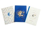 Insight Editions - Harry Potter: Ravenclaw Constellation Sewn Notebook Collection (Set of 3)