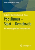 Isabelle-Christin Panreck, Isabelle-Christine Panreck, Isabelle-Christin Panreck (Dr.), Isabelle-Christine Panreck (Dr.) - Populismus - Staat - Demokratie