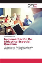 Delia Salazar Acuña - Implementación De Didáctica Especial Quechua