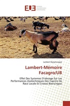 Lambert Niyoyitungiye - Lambert-Mémoire Facagro/UB