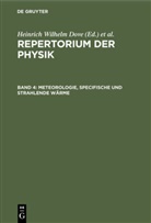 Heinrich Wilhelm Dove, Ludwig Moser, Heinrich Wilhelm Dove - Repertorium der Physik - Band 4: Meteorologie, specifische und strahlende Wärme