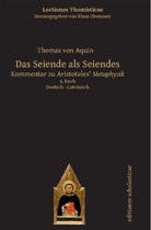 Thomas von Aquin, von Aquin Thomas, Thomas von Aquin, Klau Obenauer, Klaus Obenauer - Das Seiende als Seiendes