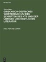 Walter Bauer - Griechisch-Deutsches Wörterbuch zu den Schriften des NTs und der übrigen urchristlichen Literatur, Lfg. 2, ¿p¿p¿a¿¿¿ - d¿e¿e¿¿¿