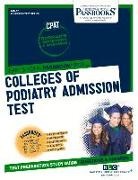 National Learning Corporation, National Learning Corporation - Colleges of Podiatry Admission Test (Cpat) (Ats-37): Passbooks Study Guide Volume 37