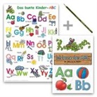 Helga Momm, E&amp;Z-Verlag GmbH - Das bunte Kinder-ABC - Druckschrift, 3 Teile