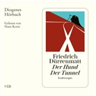 Friedrich Dürrenmatt, Hans Korte - Der Hund / Der Tunnel, 1 Audio-CD (Audio book)