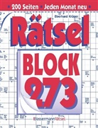 Eberhard Krüger - Rätselblock. Bd.273