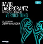 David Lagercrantz, Dietmar Wunder - Vernichtung, 1 Audio-CD, 1 MP3 (Hörbuch)