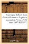 Arthur Bloche, COLLECTIF - Catalogue d objets d art, d